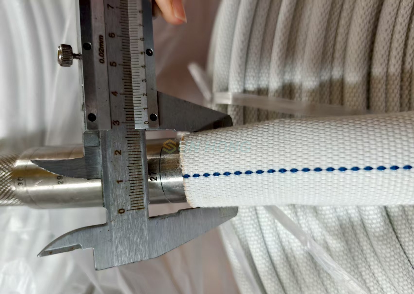 doctor blade holder air tube
