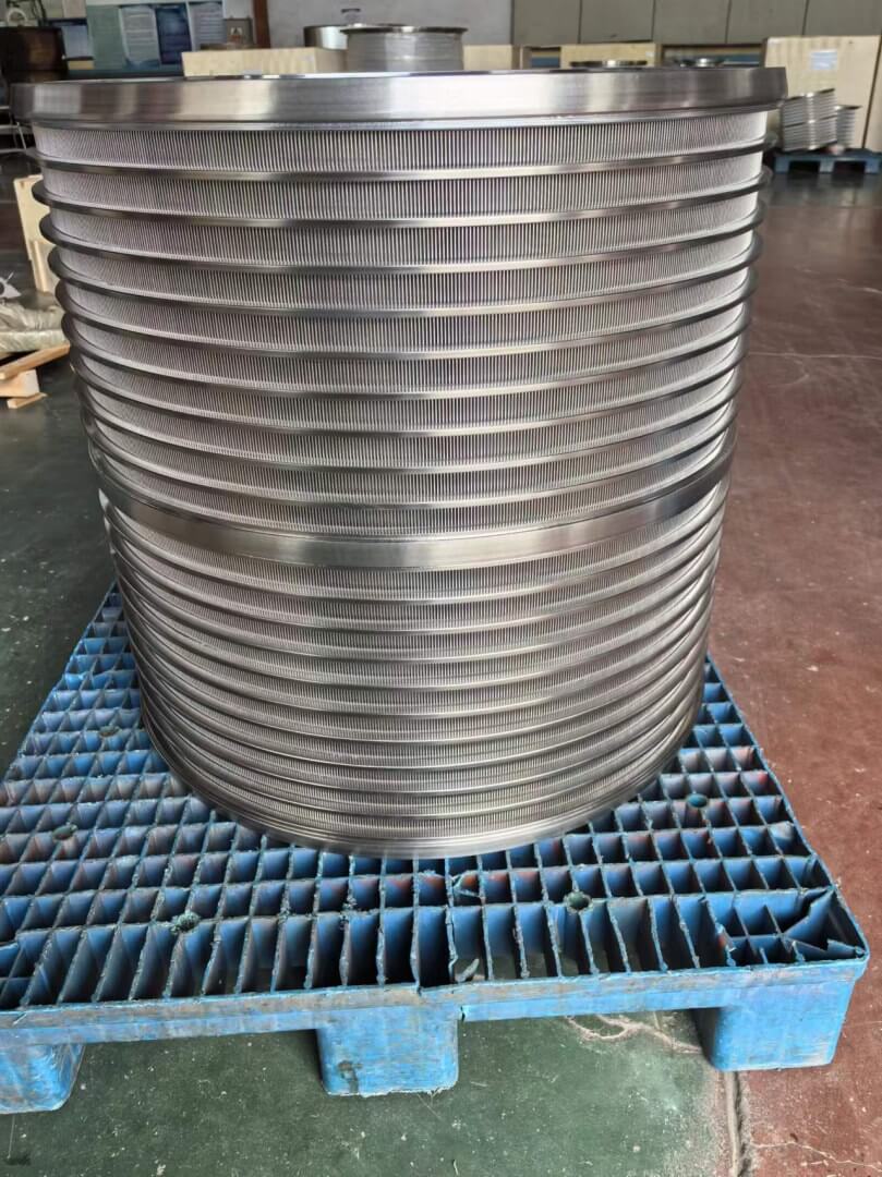 screen basket for pulping