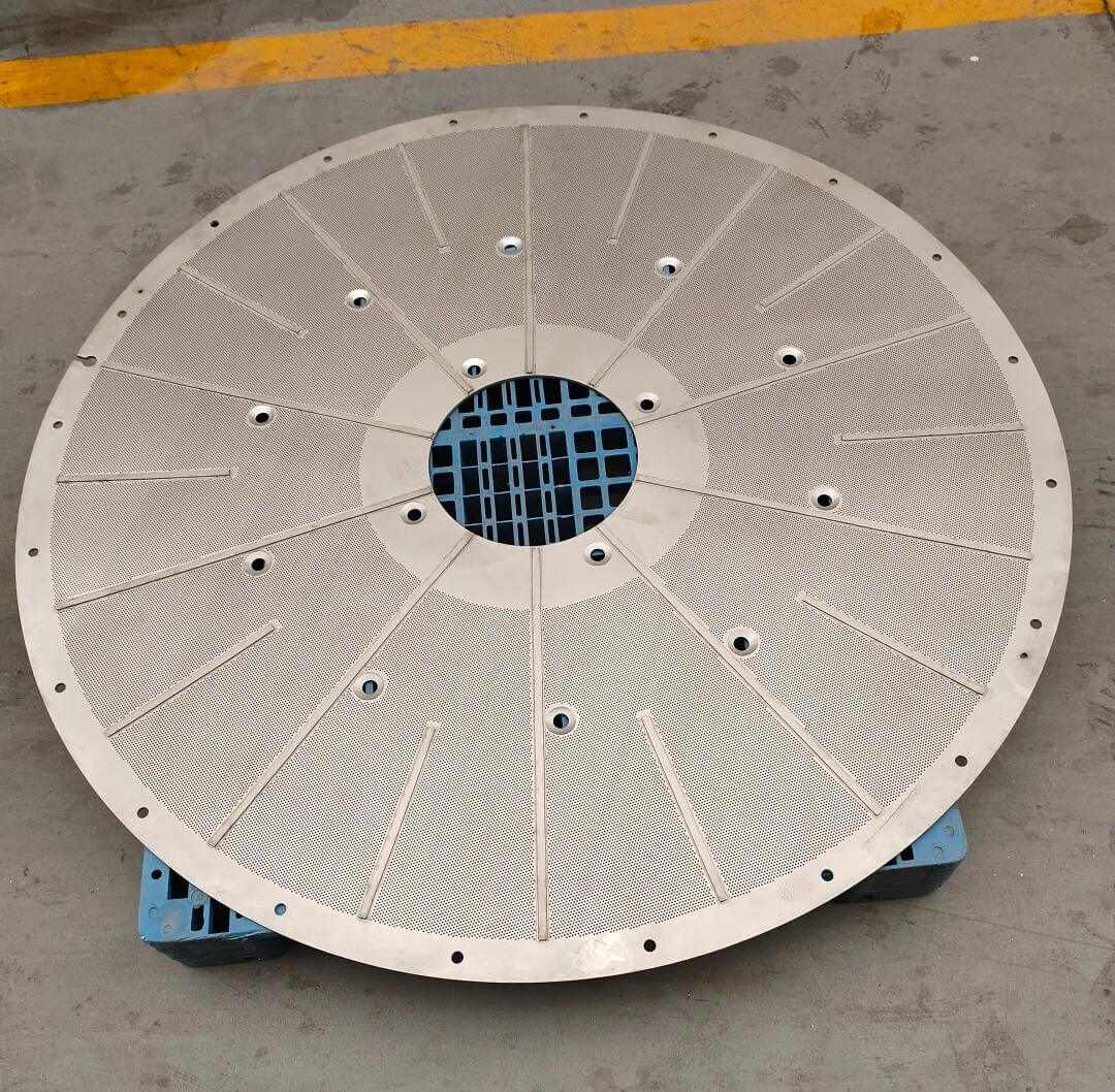 screen plate for hydrapulper and separator