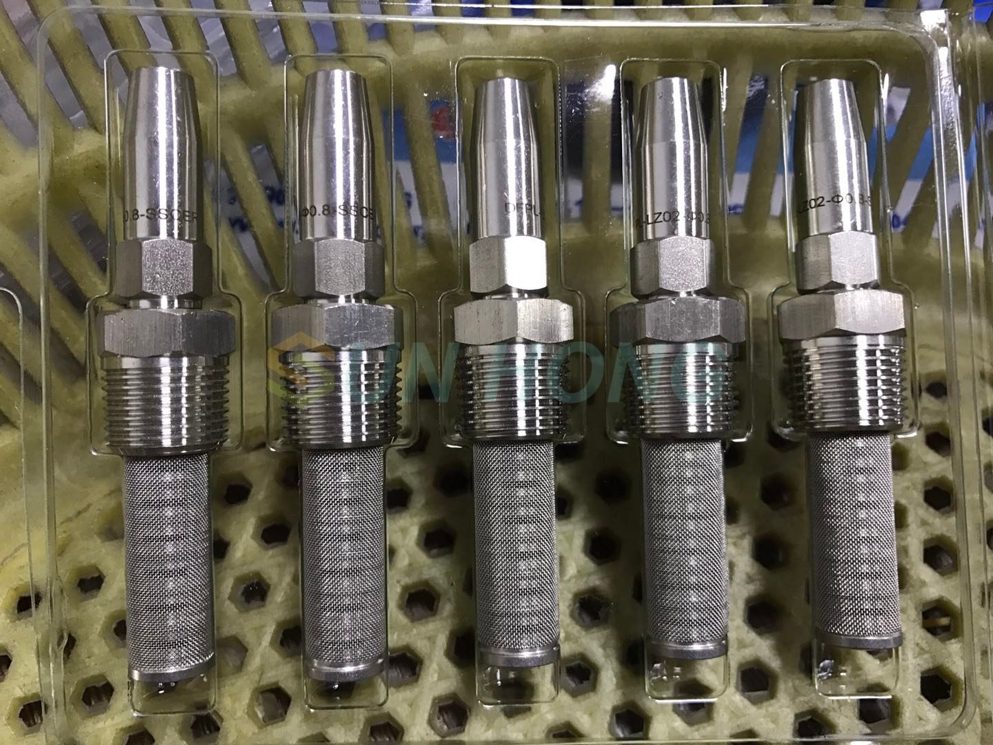 stainless steel 304 edge trim nozzle