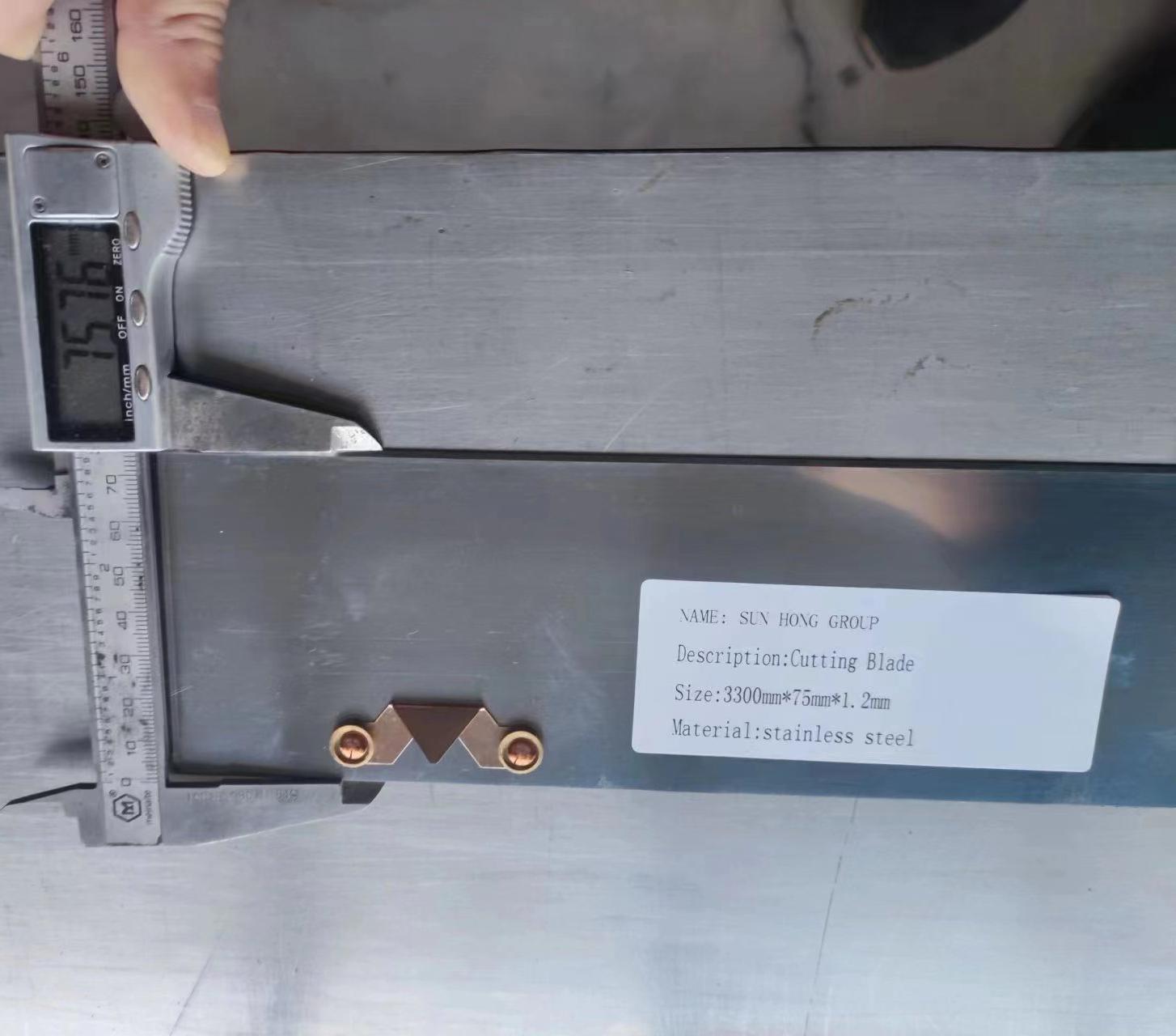stainless steel doctor blade