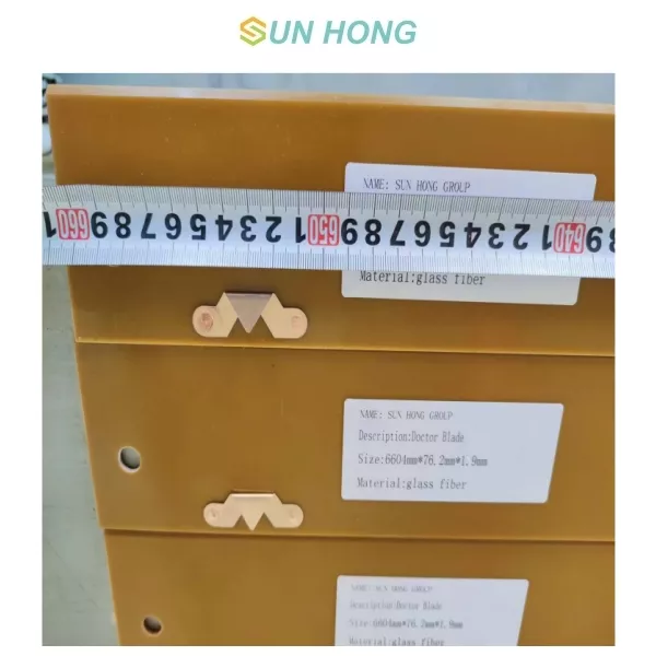 Paper Machine Glass Fiber Doctor Blade