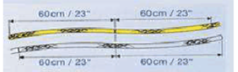 The structure of the paper carrier rope